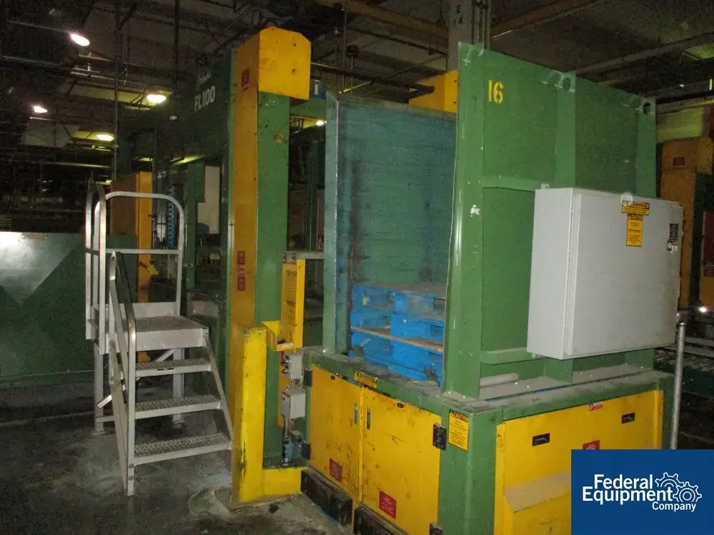 USED Columbia Columbia Palletizer, Model FL100-RR