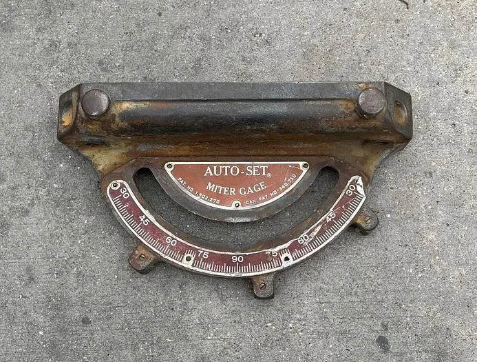 Delta Auto Set Cast Iron Miter Gauge Head Only (5706) AS IS