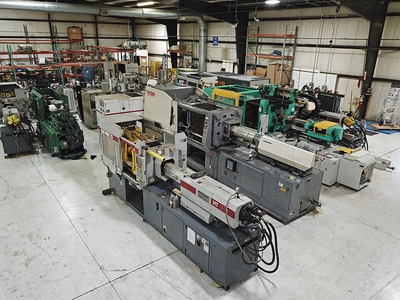 Inventory Closeout Auction Of Nationally Respected Used Plastics Machinery Dealer
