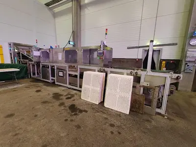 USED 2021 YESHEALTH SEEDER +  HARVESTER + CLEANING AND DRYING LINE