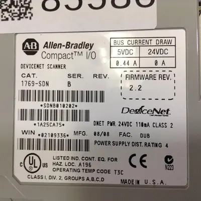 USED ALLEN BRADLEY 1769-SDN SER B