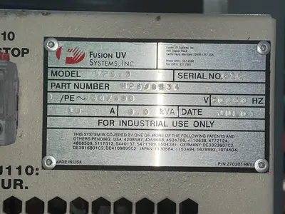 Used FUSION UV SYSTEMS, INC. _UNKNOWN_ UV Curing Systems Ohio US | HGR 24 #1547066