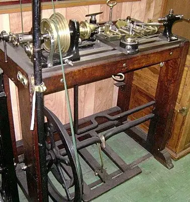 6947-385 Antique Holtzapffel Ornamental Turning Lathe, Circa 1860’s