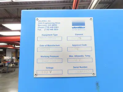 Ultrapac MSD 0144 Desiccant Air Dryer 85 CFM Heatless Regenerative 120V