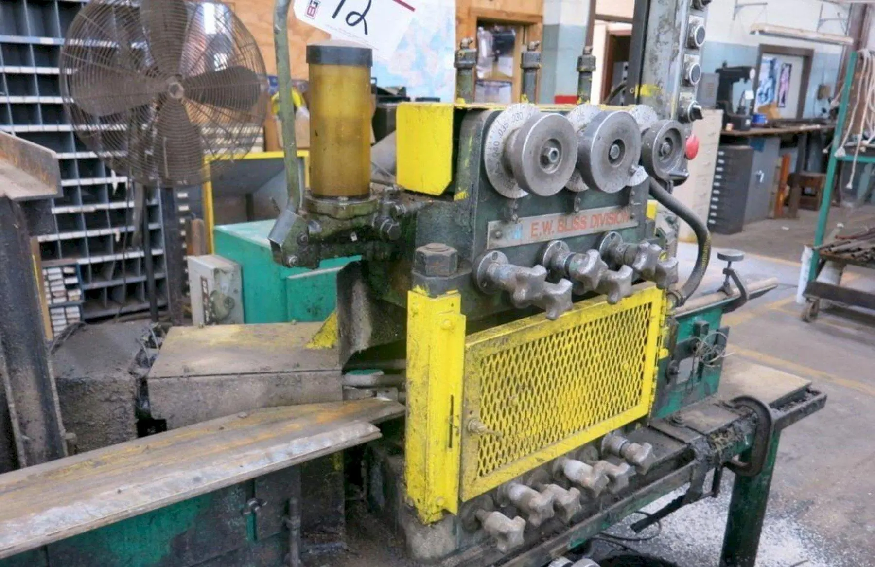 7/8" BLISS / MACK-HEMP MODEL #916 6-ROLL ROTARY TUBE STRAIGHTENER: YOBRO #23876