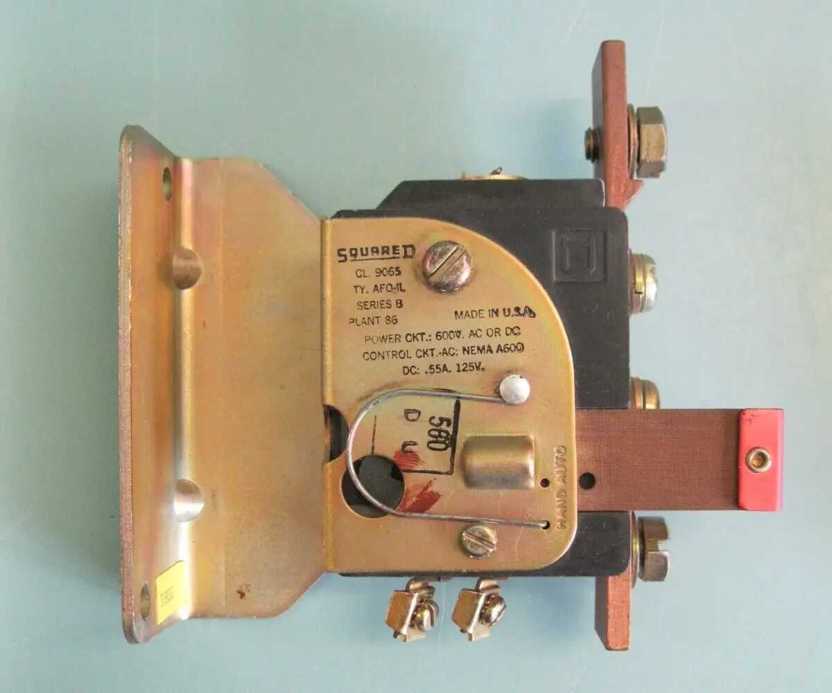 Square D CL9065 Series B 125V Overload Relay Switch Type AFO-IL E3