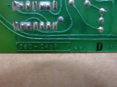 USED SCI 080-2469 REV D