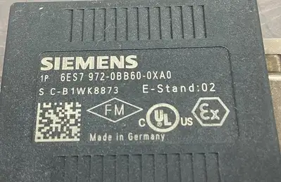 SIEMENS 6ES7972-0BB60-0XA0 Cable Connector 4D