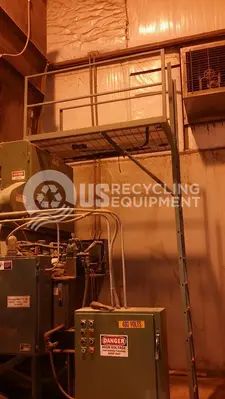 USED BLOAPCO / SELCO 5-CAJ-2558 SHREDDER & H5-12 BALER
