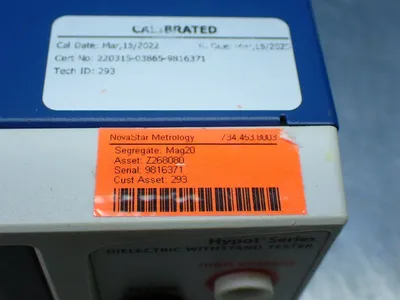 USED ASSOCIATED RESEARCH 3865
