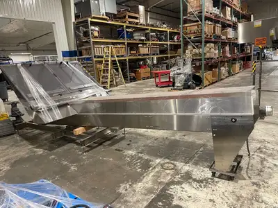 Used Shibuya Hoppman EP35 Elevator Prefeeder Bottle Feed Hopper Elevator Michigan US | Maverick Industrial Sales #1390575