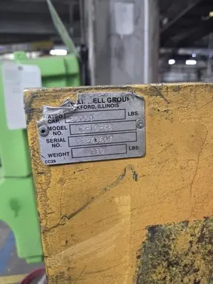 10 TON X 48" CALDWELL MODEL 82-10-48 COIL LIFT C HOOK: YOBRO #25230