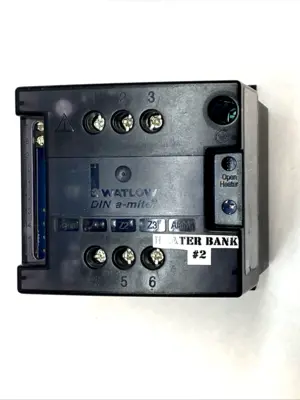 Used Watlow DIN-A-MITE Power Controller 18A 120-240VAC 4-20mA PLC Temperature Modules Michigan US | Maverick Industrial Sales #1394923