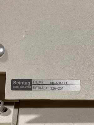 Scintag X1 Advanced Powder Diffraction System Diffractometer 00-AOA:X1