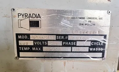 USED PYRADIA R4P302430TCT