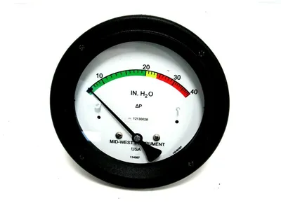 NEW MID-WEST INSTRUMENTS 142AC-00-O PRESSURE GAUGE 142AC00O