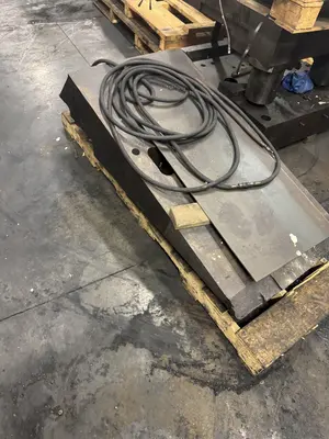 1600 Ton Ajax Straight side Forging press.