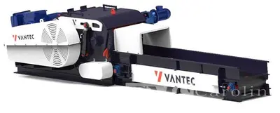 USED VANTEC PT600 HORIZONTAL DRUM CHIPPER