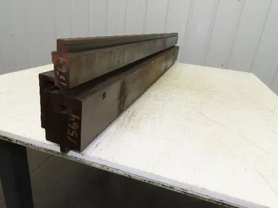 Press Brake U Bend Die 49" Long 1/2" Wide 1/2" Deep 1/2" Safety Tang