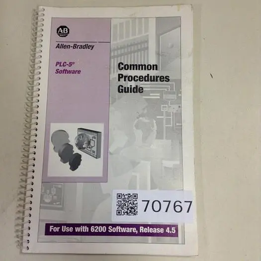 Used ALLEN BRADLEY ABT-1785-TSJ50 Manuals Michigan US | Ideal Machinery #706296