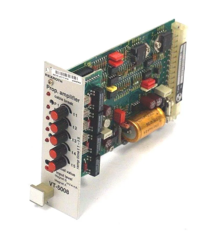 USED REXROTH VT-5008-S12-R1 AMPLIFIER CARD VT5008S12R1