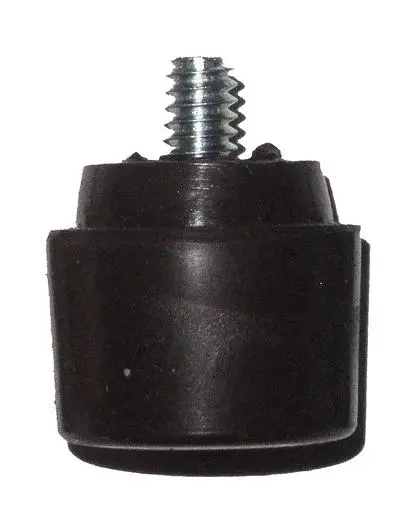 Pistorius Hold Down Replacement Face, Medium Soft Durometer Rating, Brown, For use with our threaded inserts