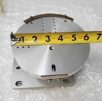 MICROSCOPE STAGE FIXTURE STAINLESS STEEL