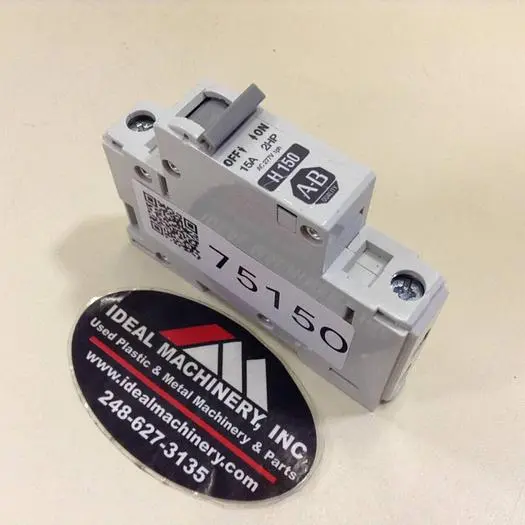 Used ALLEN BRADLEY 1492-CB1/H150 SER C Circuit Breakers Michigan US | Ideal Machinery #599540