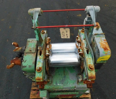 USED EEMCO TWO ROLL MILL 6 X 13 TWO ROLL