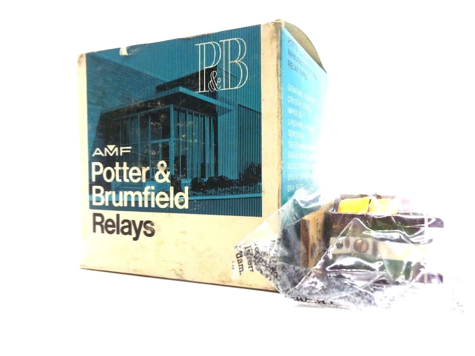 NEW POTTER & BRUMFIELD SPDT 5A. RELAY COIL