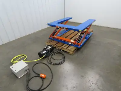 Southworth Hydraulic Scissor Lift PalletPal Roll-In 2500lbs 16" Lift 48x53" Top
