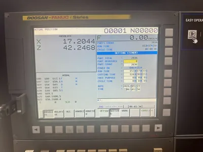 2017 DOOSAN GT3100L Lathes, CNC | Great American Equipment Company (4)