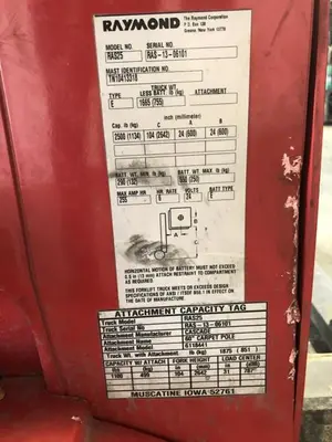 USED 2013 RAYMOND RAS25