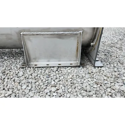 Used 14" Dia. X 48' L Stainless Steel Industrial Screw Auger Conveyor