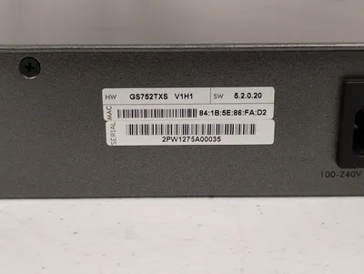 USED Netgear GS752TXS