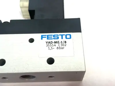 New | in-Stock FESTO VACUUM GENERATOR, T-SHAPE, HIGH-VACUUM, 35554 Vacuum Pumps Michigan US | Maverick Industrial Sales #1090766