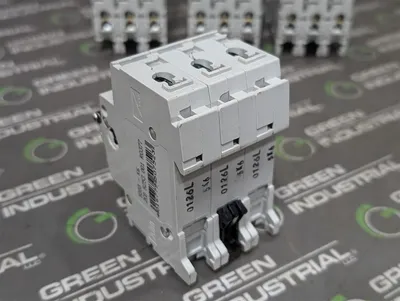 Lot of 7 ABB S203-K6 Three Pole Circuit Breakers 6A 400VAC Used