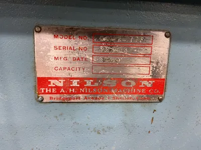 Used NILSON 002TTF Wire Forming (and Four Slides) Ohio US | HGR 24 #1265835