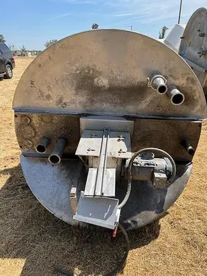 Tank, 900 Gallon, S/st, Agit, Cone Bottom #S744586