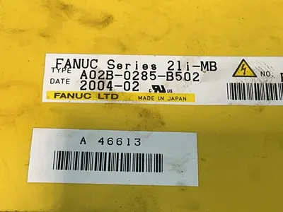 Used 2004 FANUC A02B0285B502 CNC & N/C Controls Ohio US | HGR 24 #1335576