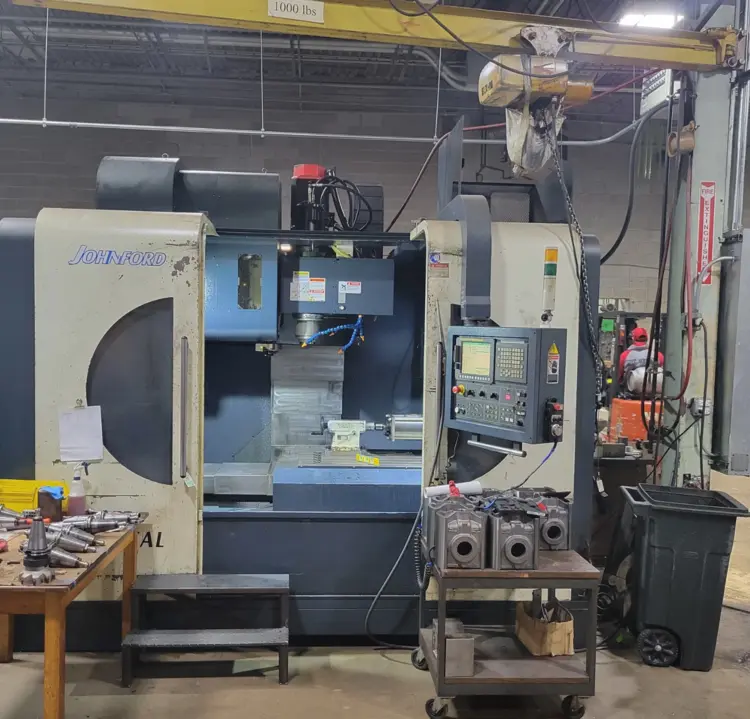 Used 2012 JOHNFORD SV-48H Vertical Machining Centers Ohio US | Toolquip, Inc. #946073