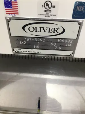 167-0557 Oliver 797-32N Bread Slicer
