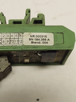 Module +B71, SN. 184.366 A, ARB , Circuit Board DIN Rail Card , Arburg