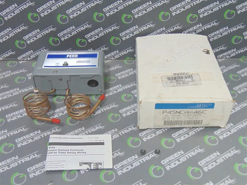 Johnson Controls P45NCA-46C Oil Failure Cutout Control New NIB