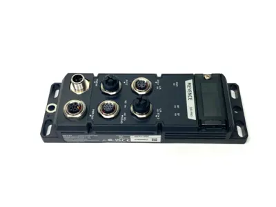 USED KEYENCE PROFINET COMMUNICATION UNIT FOR AI-POWERED CODE READER