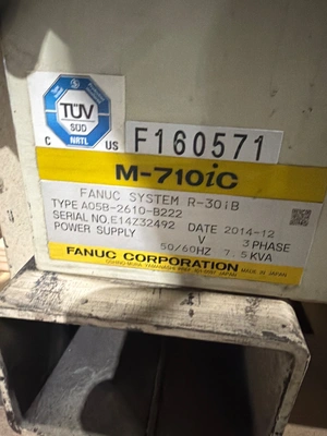 USED 2014 FANUC M-710IC-50 + R-30IB