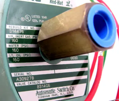 NEW ASCO 8314G6 SOLENOID VALVE