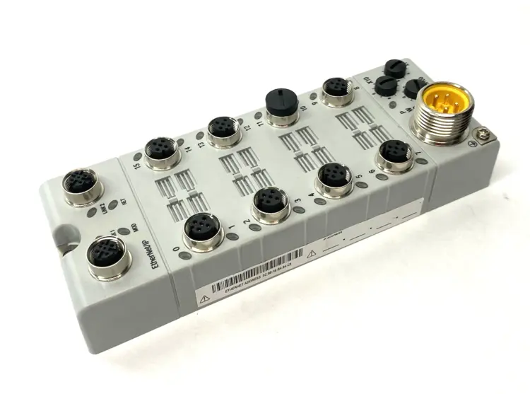 Used ALLEN BRADLEY SER. B ARMORBLOCK 16-POINT INPUT MODULE, ETHERNET PLC Input & Output Michigan US | Maverick Industrial Sales #1089836