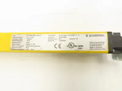Schmersal SLC440COM-R-1450-14 Safety Light Curtain Receiver Only -Needs Repair