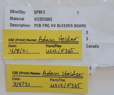 USED Perkin Elmer WE024363